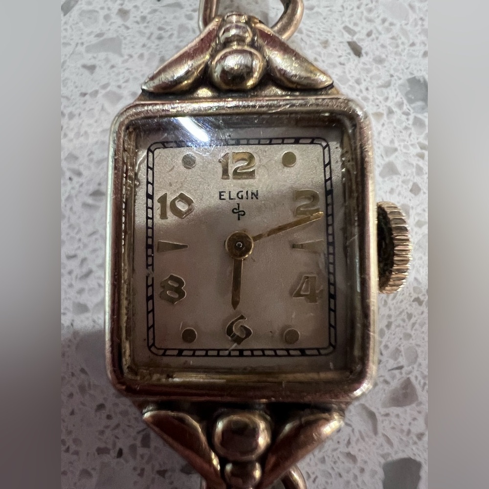 Elgin Gold Vintage Watch